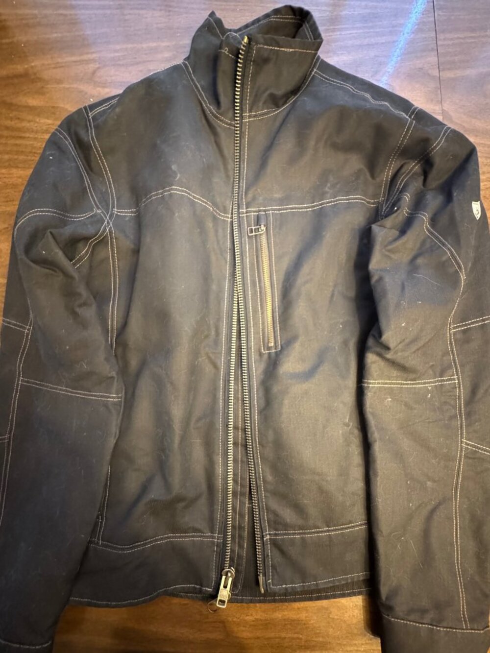 Kuhl Burr Jacket - Black - Size M - Modified 2-Way YKK Zipper
